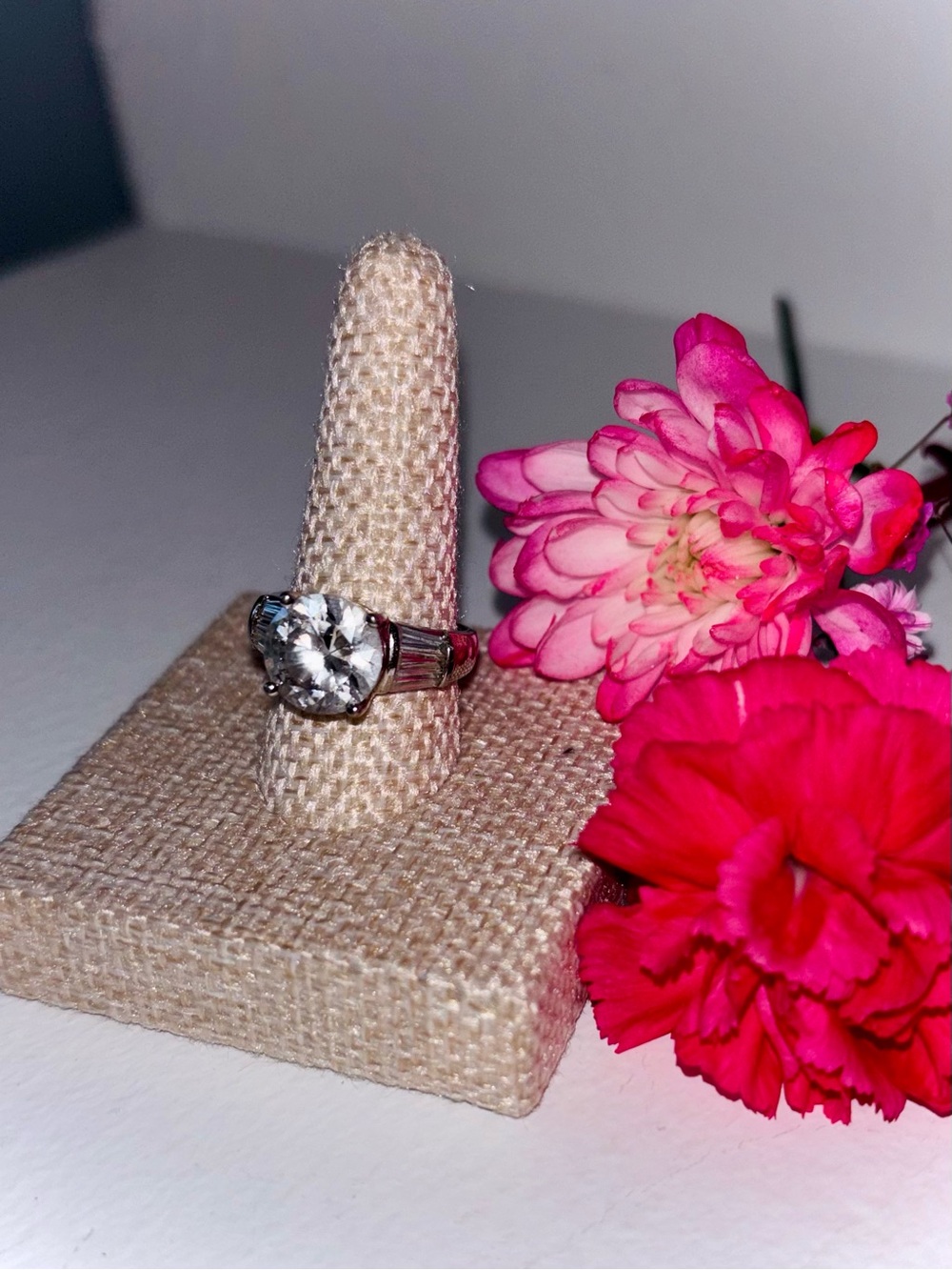 Lia Sophia “First Sight” Solitaire Ring Size 7